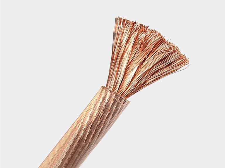Clear Flexible Grounding Cable bare copper earthing wire