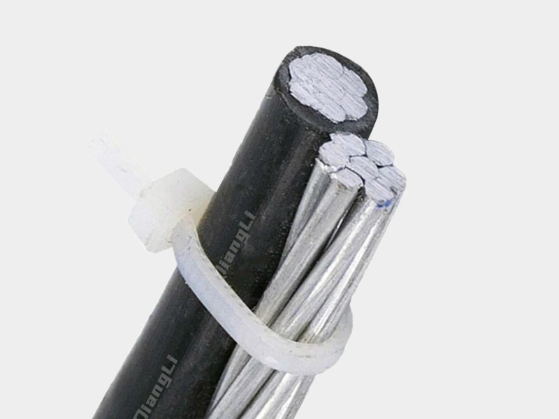 Duplex Overhead Service Drop Cable, Aluminum Conductor Aerial Bundled Cable for Urban Grid