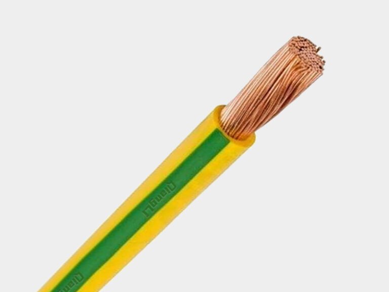 H05Z-K H07Z-K flexible halogen free flame retardant wire, green-yellow earth core LSOH cable