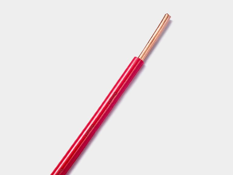 H07Z1-U solid single core LSOH insulated copper wire, rigid low smoke zero halogen installation cable