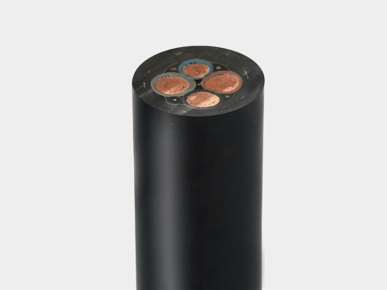 JHS Waterproof Submersible Pump Cable, Rubber Insulated Underwater Deep Well Pump Power Cable