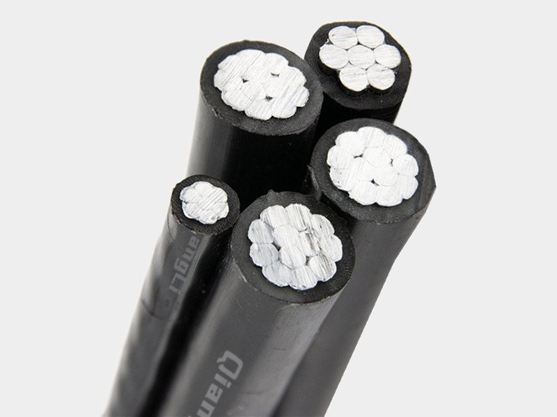 NFC-33-209 Standard ABC Aerial Bundled Cable, XLPE Insulated Aluminum Overhead Service Drop Wire