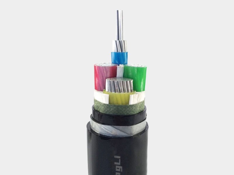 Crush Resistant Steel Tape Armored (STA) Aluminum Power Cable YJLV22