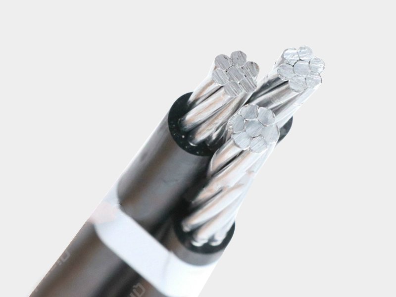 Triplex Overhead Service Drop Cable, Insulated Aerial Bundled ABC Cable for Overhead Power Distribution