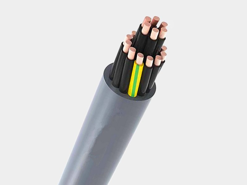 Unarmoured Multi Core Control Cable, PVC Insulated Signal Control Wire for Industrial Automation Control System
